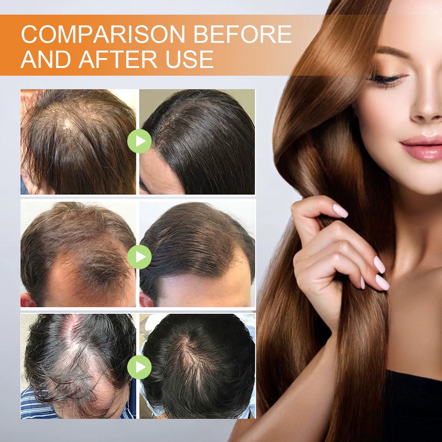 60Ml Pumpkin Seed Oil Hair Care Essential Oil Moisturizing Smoothing Repairing Hair Roots Hair Oil for Women